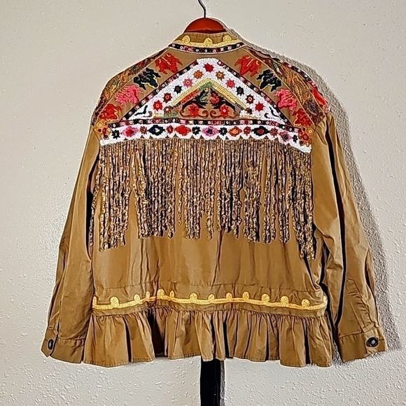 Zara Jackets & Blazers - Zara Embroidery Festival Jacket